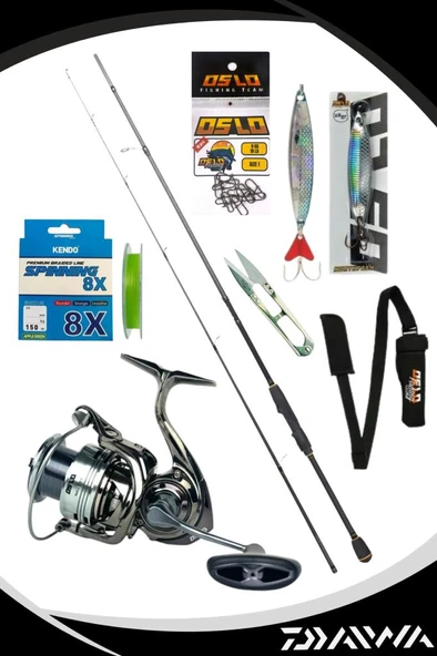 Daiwa RX Lure BF 270cm 10-35gr Oslo Next 4000 8 Örgü Spin Olta Seti ürün görseli