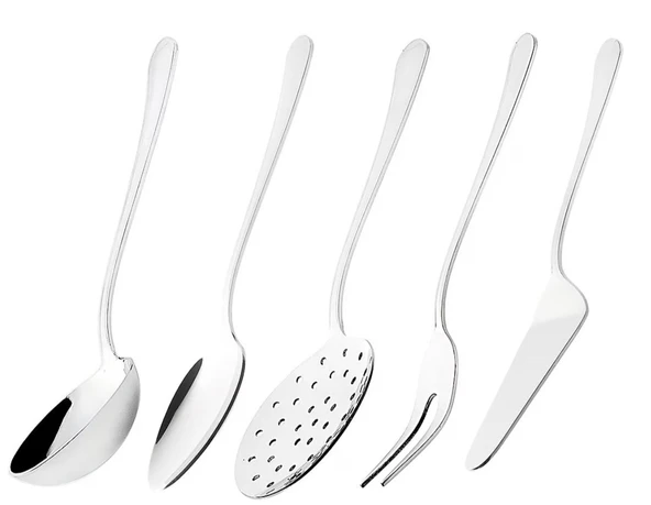 Jumbo 1601 Plain 5 Parça Çelik Servis Seti ürün görseli