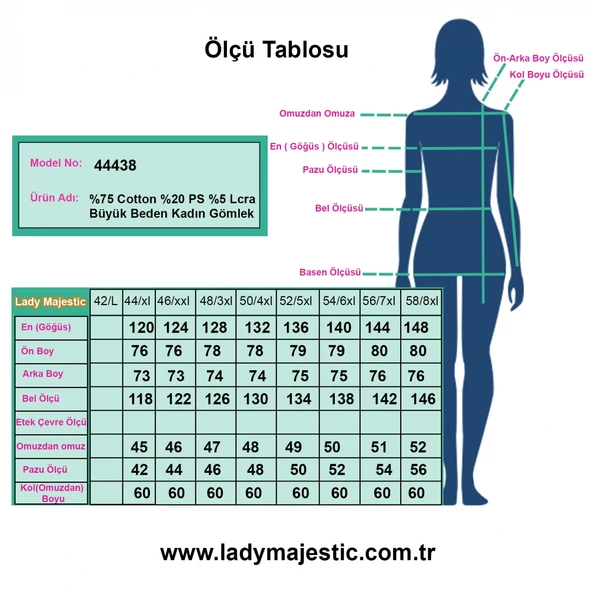 Şık Ekose Detaylı Uzun Kollu Büyük Beden Kadın Gömlek - Resim 5