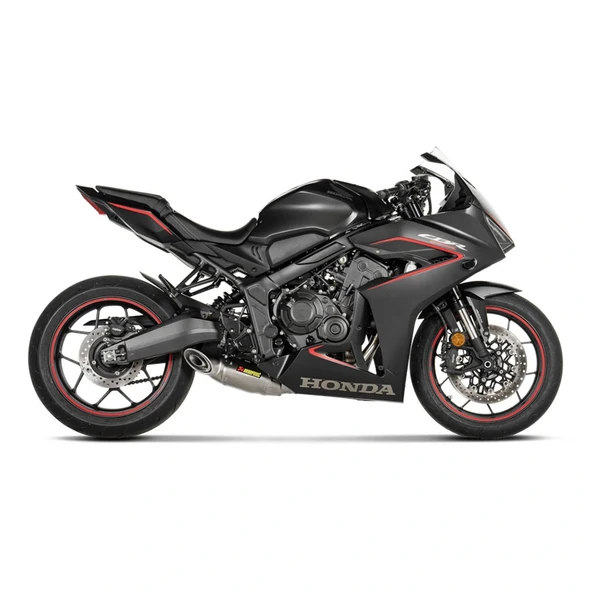 AKRAPOVICS-H6R15-AFTHONDACB650R-CBR650R(19-25)RACINGLINE(TITANIUM)EGZOZ - 2