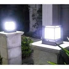 Küp Bahçe Aydınlatma Armatürü Set Üstü Dekoratif Aplik 10 Adet - 4