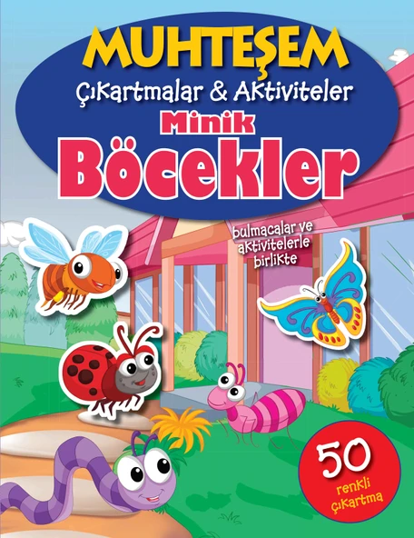 Muhteşem Çıkartmalar ve Aktiviteler - Minik Böcekler ürün görseli