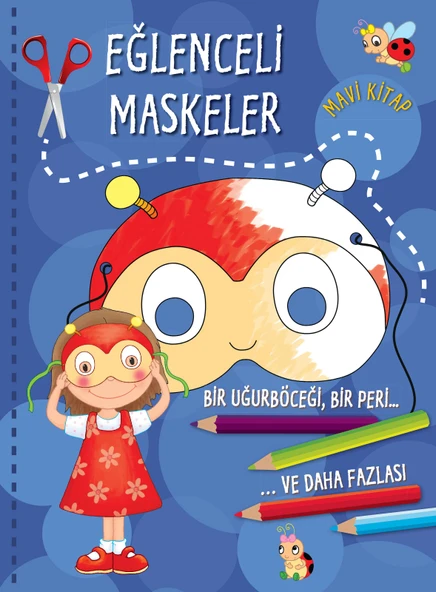Eğlenceli Maskeler (Mavi Kitap) ürün görseli