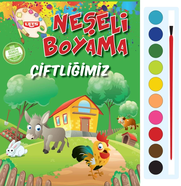 Neşeli Boyama - Çiftliğimiz ürün görseli