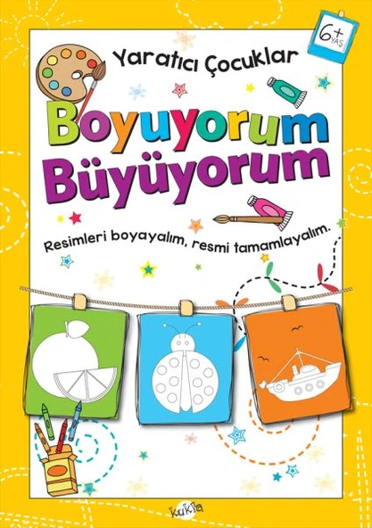 Yaratıcı Çocuklar - Boyuyorum Büyüyorum (6+ Yaş) ürün görseli