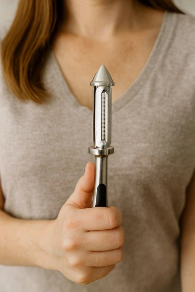 Lux Paslanmaz Ultra Keskin Çelik Sebze Meyve Soyacağı - Resim 5