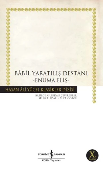 Babil Yaratılış Destanı - Hasan Ali Yücel Klasikleri ürün görseli