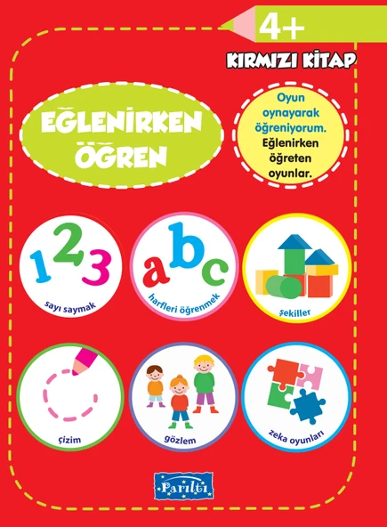 Eğlenirken Öğren Kırmızı Kitap 4+ ürün görseli