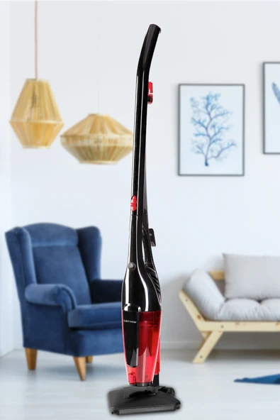 Goldmaster GM-7545 Joker Kırmızı Dikey Elektrikli Süpürge - Resim 7