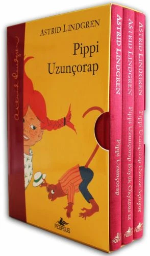 Pippi Uzunçorap Serisi Kutulu Özel Set (3 Kitap - Ciltli) ürün görseli