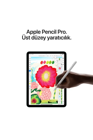 Apple 13" iPad Air Wi-Fi 128GB - Mor - Resim 6