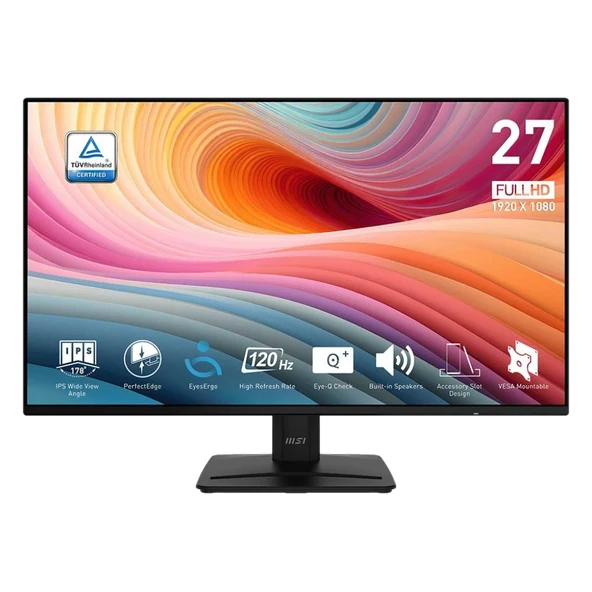 MSI PRO MP271A E2 27" 1 ms Full HD IPS 120 Hz Monitör
