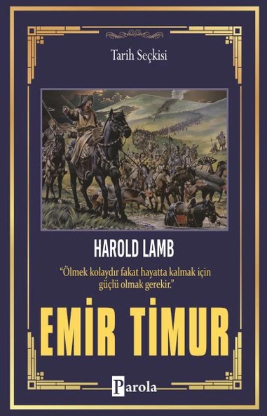 Emir Timur  Biz ki, Mülük-ı Turan Emir-i Türkistanız! ürün görseli