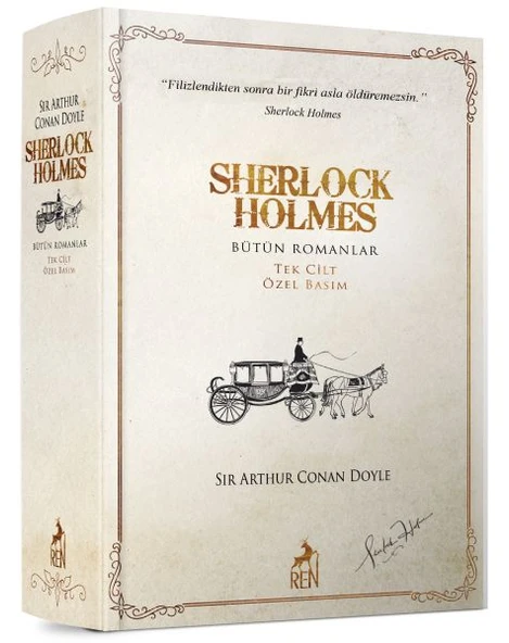 Sherlock Holmes Bütün Romanlar Tek Cilt (Özel Basım) ürün görseli