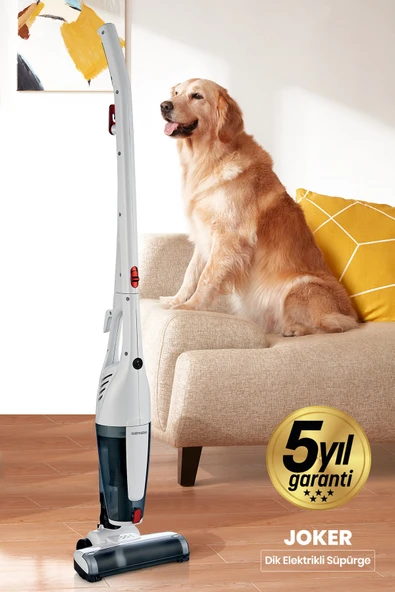 Goldmaster GM-7545 Joker Beyaz Dikey Elektrikli Süpürge ürün görseli 1