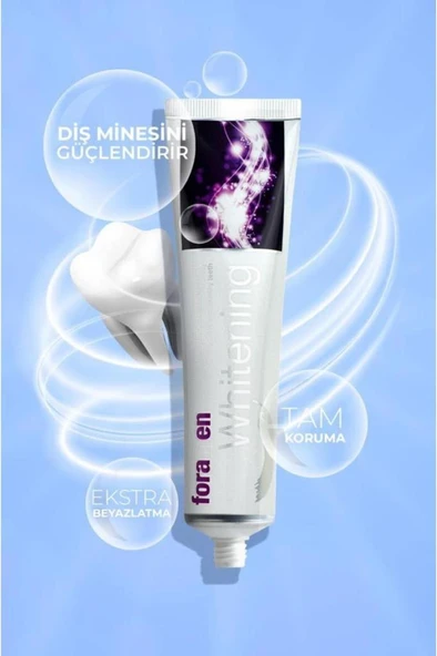 Foramen 2 Adet Whitening Beyazlatıcı Büyük Boy Diş Macunu 125 gr - 2