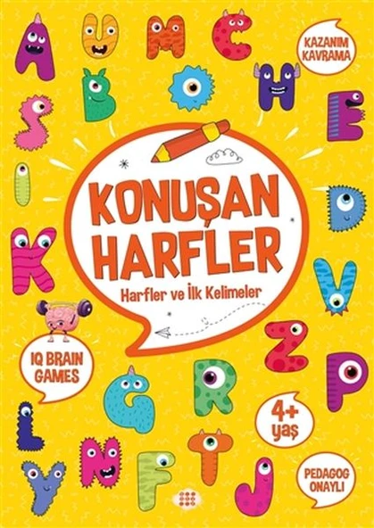 Konuşan Harfler - Harfler ve İlk Kelimeler (4+ Yaş) ürün görseli