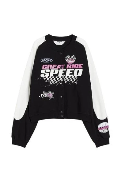 Speed Kız Çocuk Kolej Hırka - Resim 4