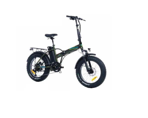 CORELLİ BROSTER VALCO FAT BIKE ELEKTRİKLİ KATLANIR BİSİKLET 42CM MD 20 JANT 7 VİTES METALİK YEŞİL ürün görseli