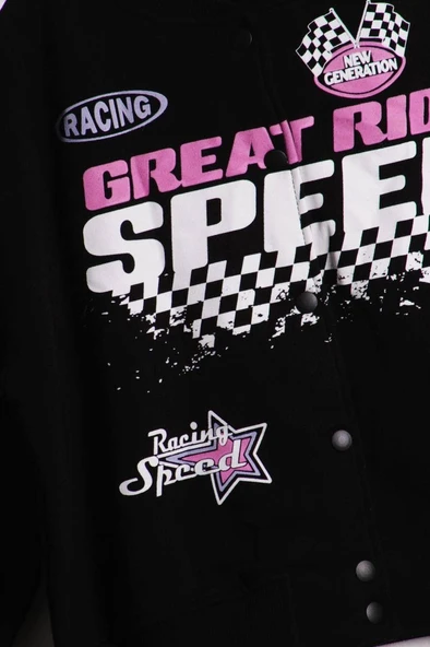 Speed Kız Çocuk Kolej Hırka - Resim 6