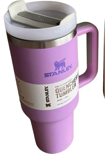 Stanley 40OZ Paslanmaz Çelik H2.0 Flowstate Quencher Termos Lila- 1.18LT - Resim 2