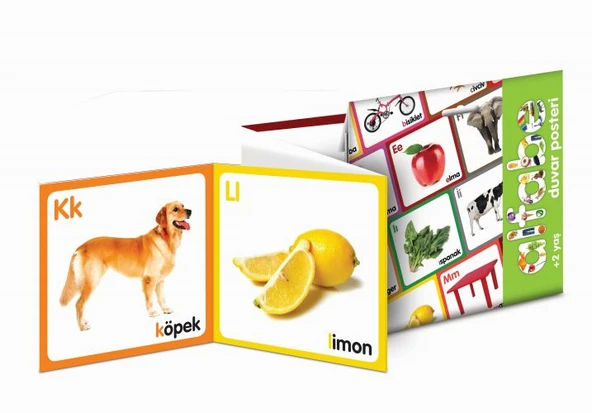 Alfabe Duvar Posteri ürün görseli