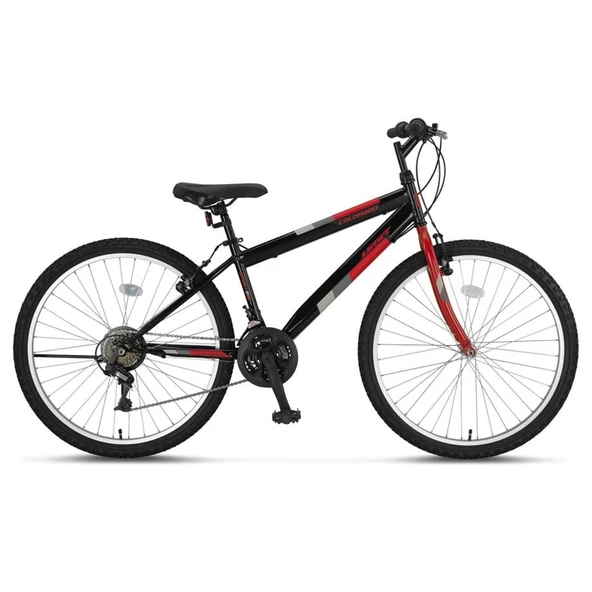 ÜMİT 2601 COLORADO ERKEK DAĞ BİSİKLETİ V 26 JANT 21 VİTES SİYAH KIRMIZI ürün görseli