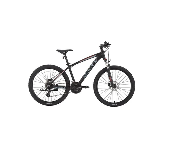 BİSAN MTX 7300 ERKEK DAĞ BİSİKLETİ 43 CM HD 29 JANT 24 VİTES MAT SİYAH GRİ ürün görseli