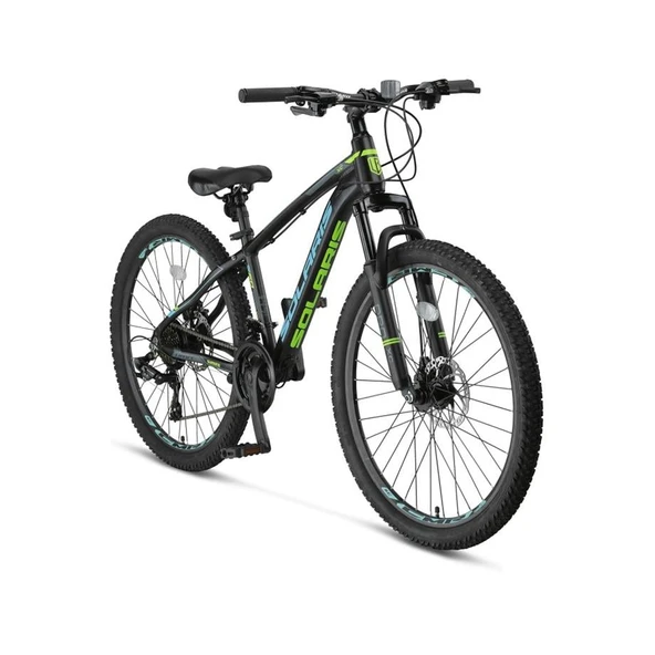 ÜMİT 2951 SOLARIS-M-2D ERKEK DAĞ BİSİKLETİ 510H 29 JANT 21 VİTES SİYAH KIRMIZI - Resim 2