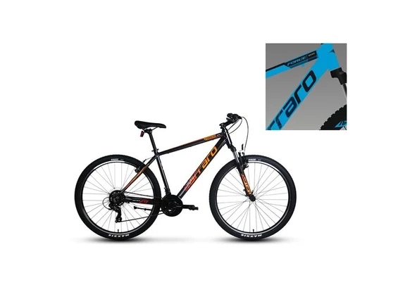 CARRARO FORCE 900 ERKEK DAĞ BİSİKLETİ 520H V 29 JANT 21 VİTES MAT AÇIK MAVİ SİYAH GÜMÜŞ ürün görseli