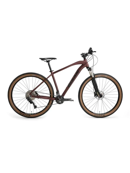 BİSAN MTX 7600 ERKEK DAĞ BİSİKLETİ 48 CM HD 29 JANT 20 VİTES MAT KOYU BORDO SİYAH ürün görseli