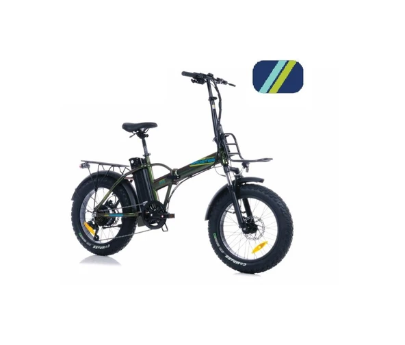CORELLİ BROSTER MOONER FAT BIKE ELEKTRİKLİ KATLANIR BİSİKLET 42CM HD 20 JANT 7 VİTES METALİK MAVİ ürün görseli