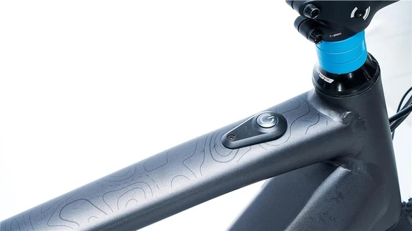 CARRARO GRAVEL GE 8.0 ELEKTRİKLİ BİSİKLET 550H HD 28 JANT 11 VİTES MAT ANTRASİT SİYAH MAVİ - Resim 2