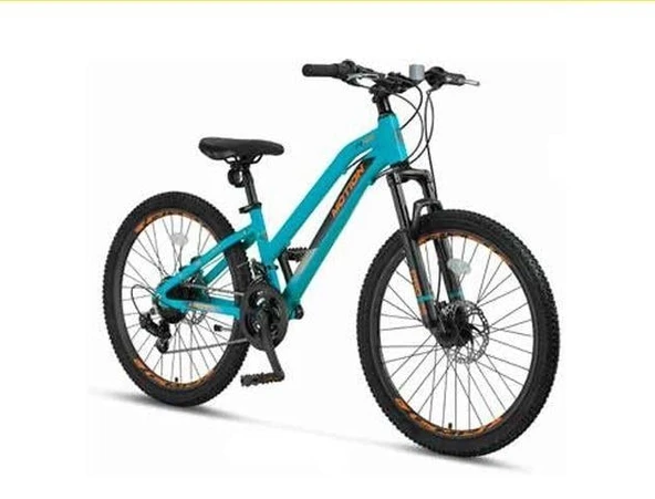 ÜMİT 2079 L-2D MOTION KIZ ÇOCUK BİSİKLETİ 254H V 20 JANT 21 VİTES TURKUAZ SİYAH ürün görseli 1