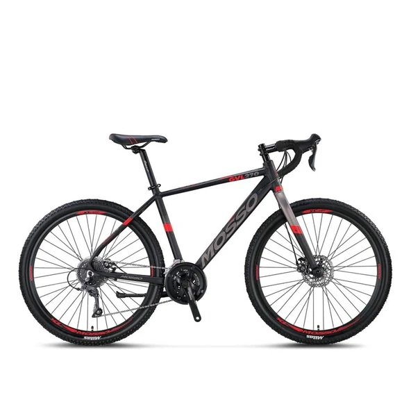 MOSSO GVL270 CLARIS ERKEK YARIŞ BİSİKLETİ 430H MD 27,5 JANT 16 VİTES SİYAH KIRMIZI ürün görseli