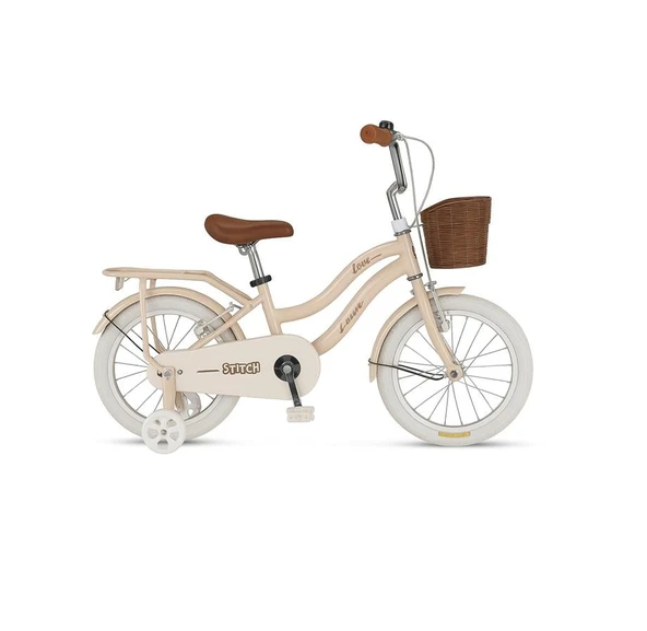 ÜMİT 1641 STITCH L-ATB-V-KIZ ÇOCUK BİSİKLETİ 16 JANT BEJ ürün görseli
