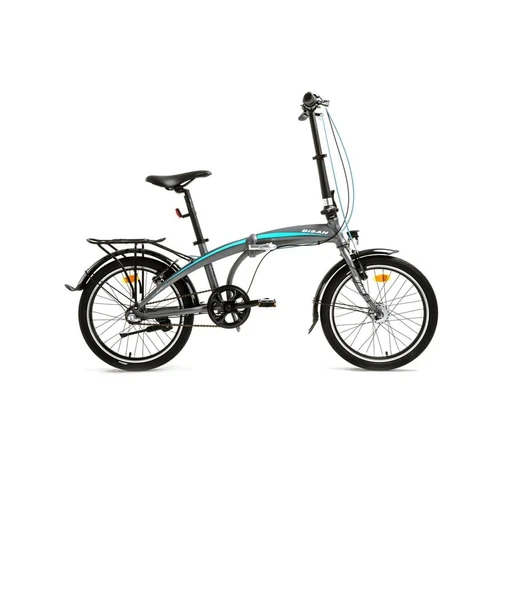BİSAN FX 3500-NX3 KATLANIR BİSİKLET 32CM V 20 JANT NEX.3 VİTES METALİK GRİ MAVİ ürün görseli