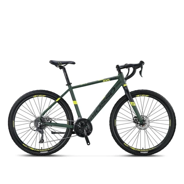 MOSSO GVL270 CLARIS ERKEK YARIŞ BİSİKLETİ 430H MD 27,5 JANT 16 VİTES HAKİ LİME ürün görseli