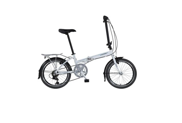 ÜMİT 2036 FOLDING KATLANIR BİSİKLET V 20 JANT 6 VİTES WHITE SİLVER RED ürün görseli 1