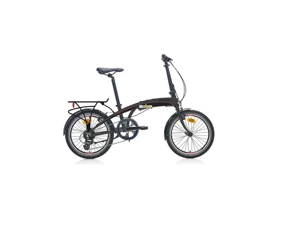 CARRARO FLEXI 108 V KATLANIR BİSİKLET 285H V 20 JANT 8 VİTES MAT ANTRASİT SİYAH KIRMIZI ürün görseli