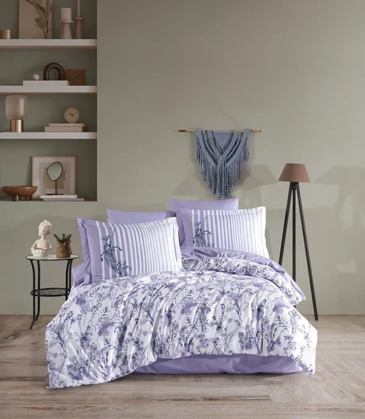 Hobby Çift Kişilik Poplin Nevresim Healing Stones Amatis ürün görseli