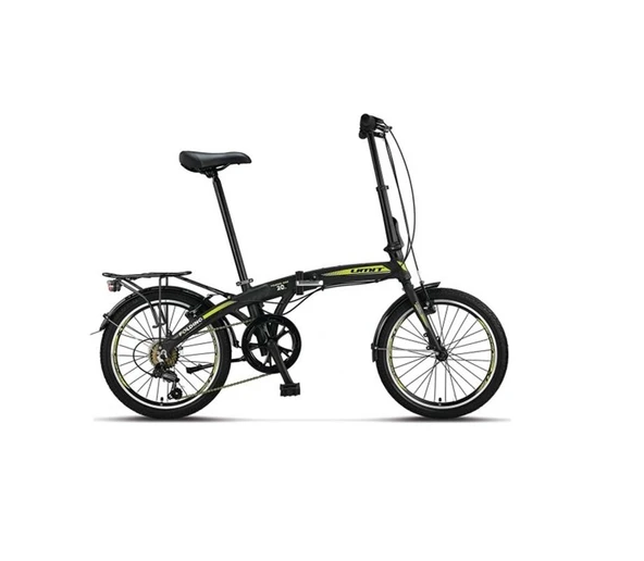ÜMİT 2036 FOLDING KATLANIR BİSİKLET V 20 JANT 6 VİTES BLACK ANTRACİTE GOLD ürün görseli
