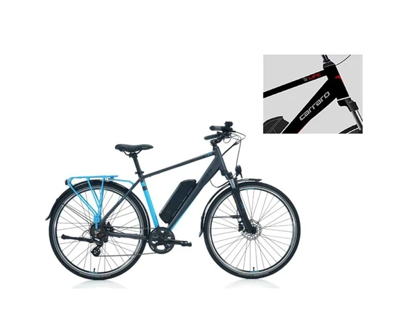 CARRARO E-LINE eLIFE 2.1 ERKEK ŞEHİR BİSİKLETİ 470H HD 28 JANT 7 VİTES MAT SİYAH KIRMIZI GÜMÜŞ ürün görseli