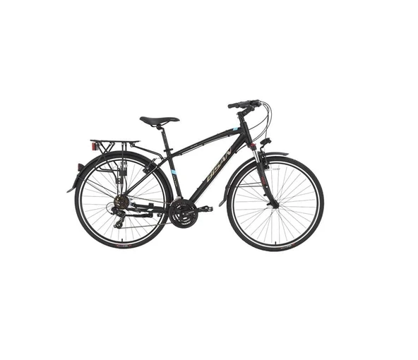 BİSAN TRX 8100 CITY ERKEK ŞEHİR BİSİKLETİ 460CM V 28 JANT 21 VİTES MAT SİYAH MAVİ ürün görseli