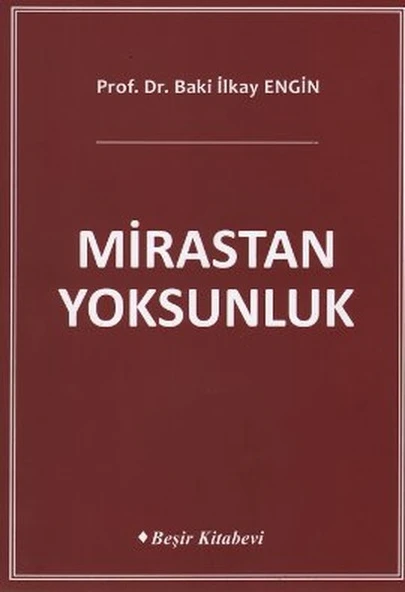 Mirastan Yoksunluk ürün görseli
