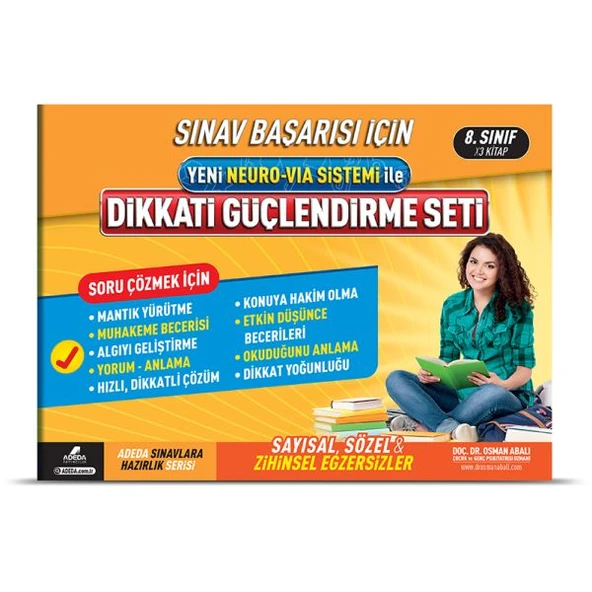 Dikkati Güçlendirme Seti  8. Sınıf  – 14 Yaş ürün görseli