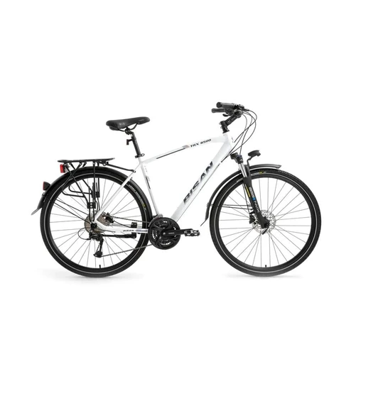 BİSAN TRX 8500 CITY ERKEK ŞEHİR BİSİKLETİ 46CM HD 28 JANT 27 VİTES MAT BEYAZ LACİVERT ürün görseli