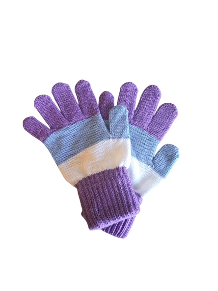 Garson Beden Kız Çocuk Eldiven Lila 8-12 Yaş ürün görseli 1