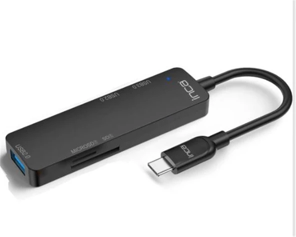 Inca ITPC-5T  Type-C Giriş USB 3.0 Çoklayıcı çevirici - Resim 2
