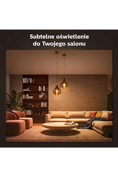 Philips   Huewa 8-75w Beyaz Ambiyans Akıllı E27 Led Ampul 2li Ekopaket, Bluetooth Özellikli - 3
